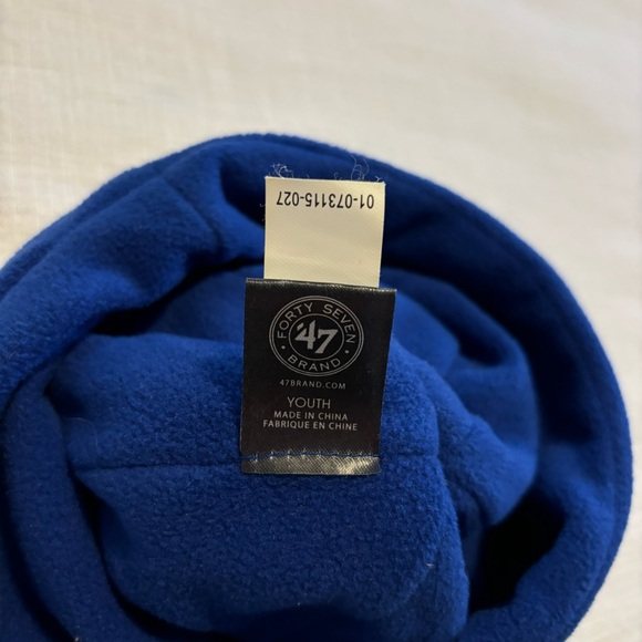 Kids 47 Brand Kansas City Royals Fleece Beanie - Picture 4 of 4